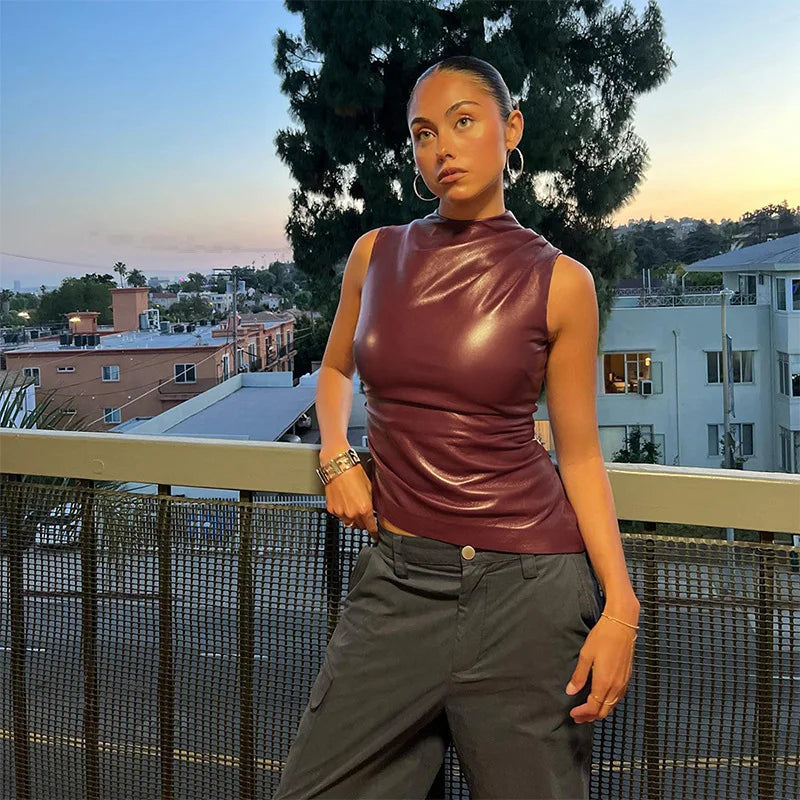 Avelora | Burgundy Top