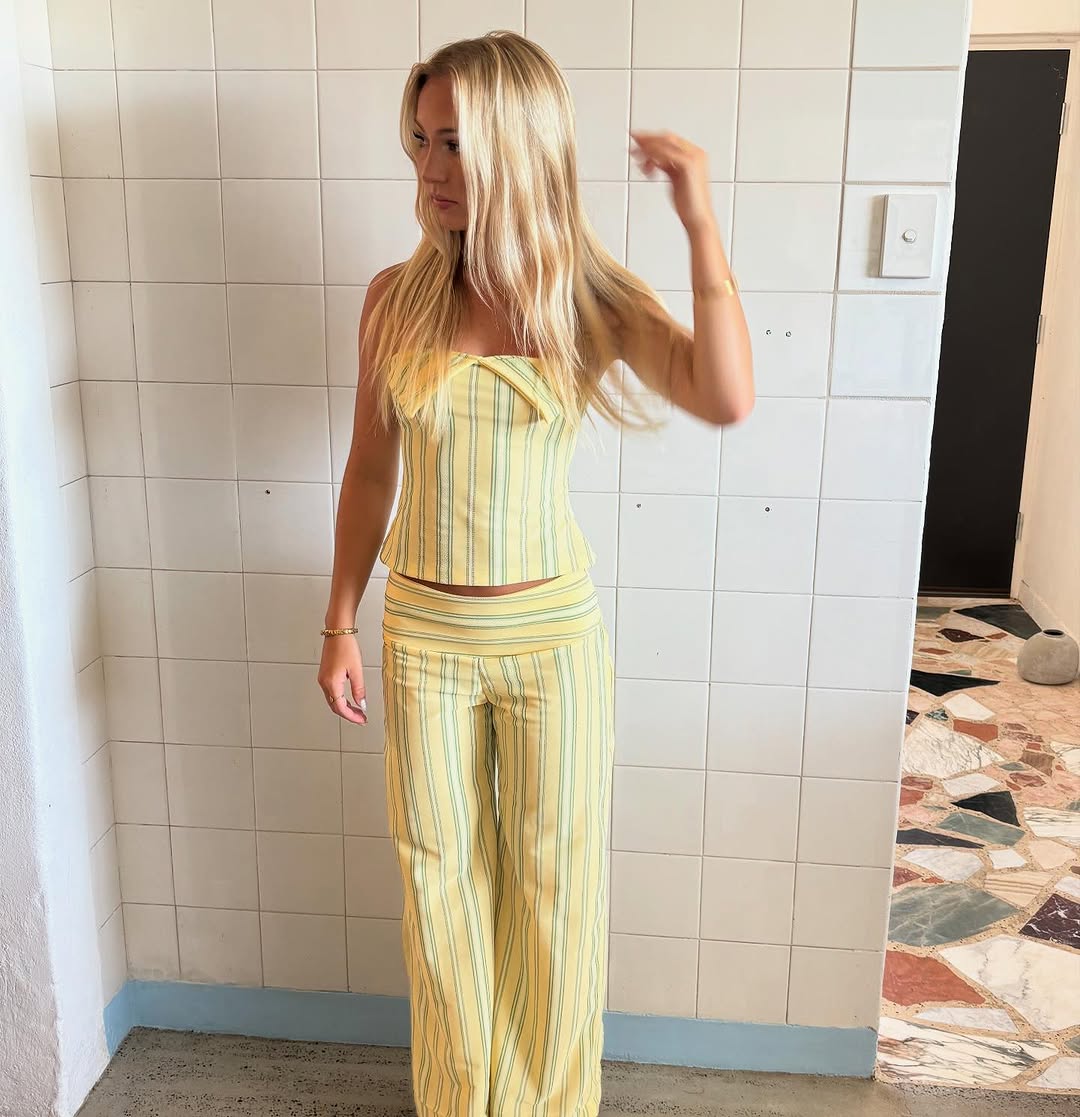 Dalira | Striped Set