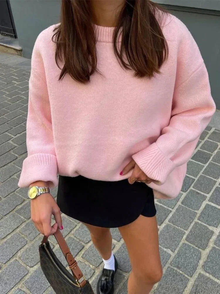 Nira | Pink Cozy Sweater