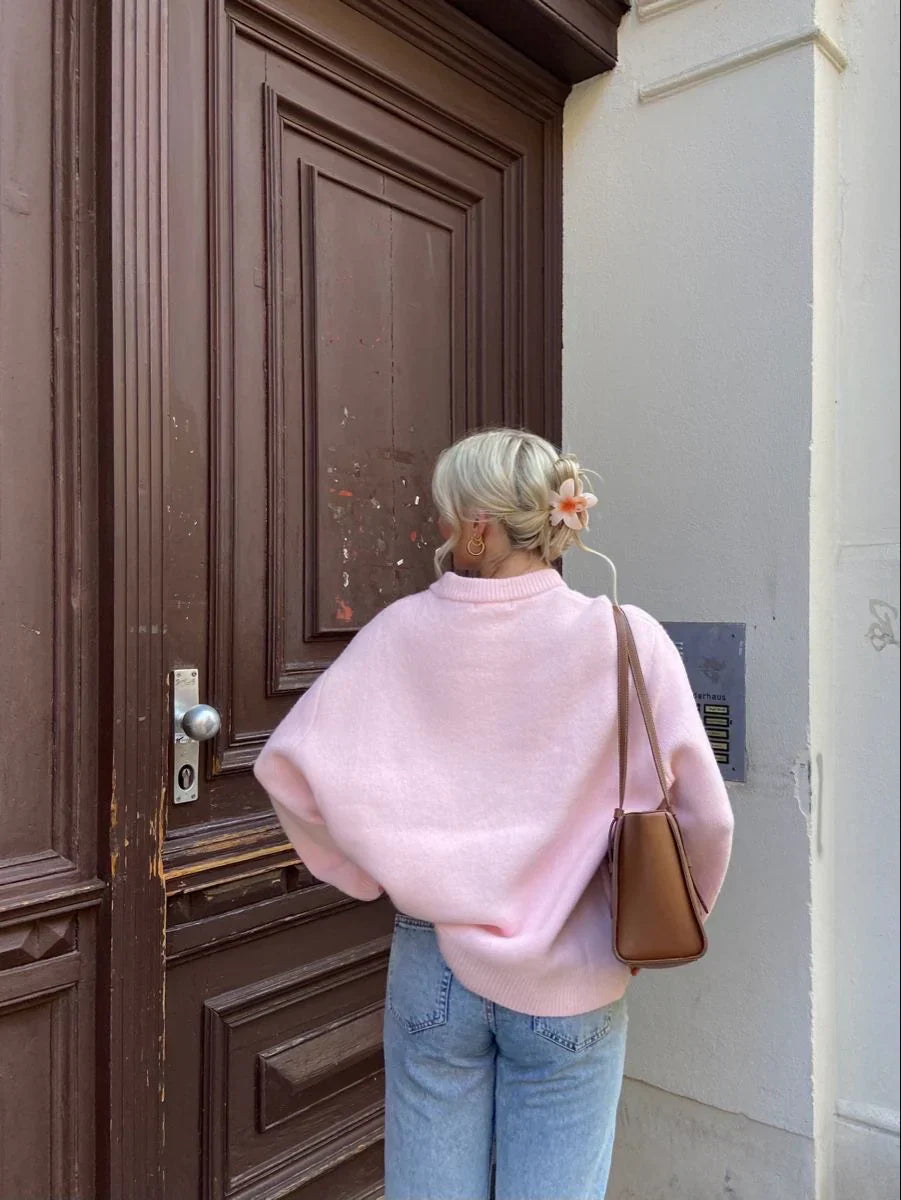 Nira | Pink Cozy Sweater