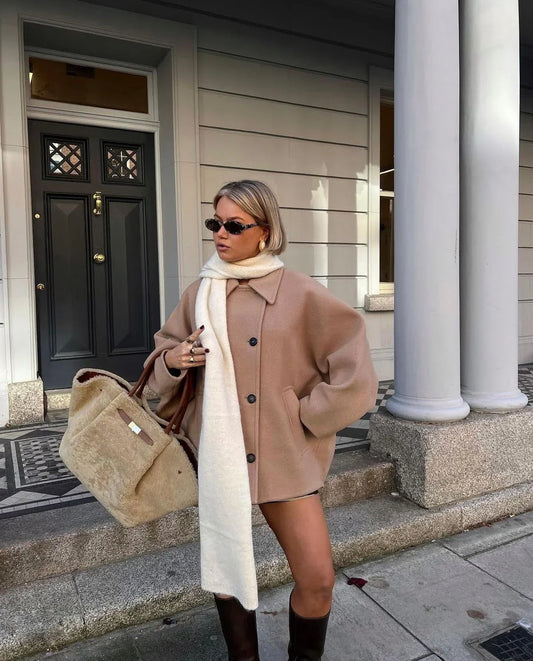 Novara | Oversized Wool Coat