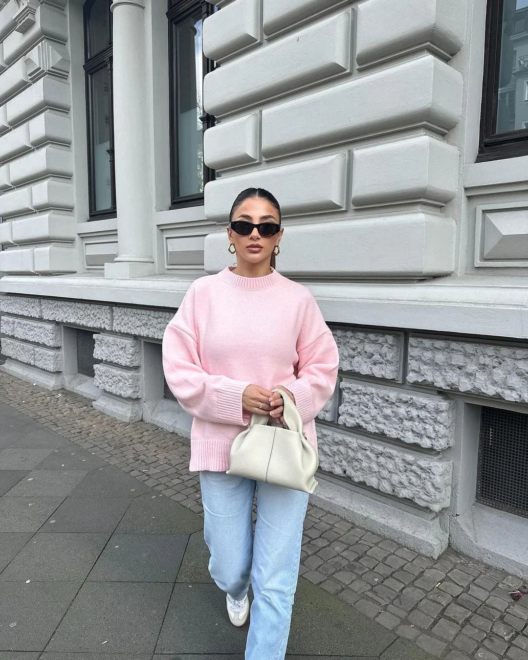 Nira | Pink Cozy Sweater